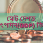 মোট দেশজ উৎপাদন(GDP) কি? মোট দেশজ উৎপাদন কাকে বলে?