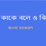 কার কাকে বলে? কার কয়টি ও কি কি?
