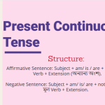 Present Continuous Tense কাকে বলে