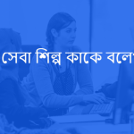 সেবা শিল্প কাকে বলে বা সেবা শিল্প কি