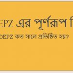 DEPZ এর পূর্ণরূপ কি DEPZ এর সম্পর্কে জেনে নিন