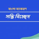 পরিচ্ছেদ এর সন্ধি বিচ্ছেদ কি
