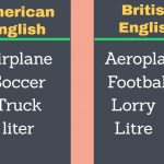 American English and British English