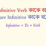 Infinitive Verb কাকে বলে Infinitive Verb এর ব্যবহার কি কি