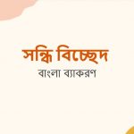 উচ্ছেদ এর সন্ধি বিচ্ছেদ কি?