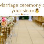 an email to your friend inviting him to join the marriage ceremony of your sister