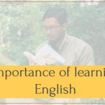 An email about the importance of learning English