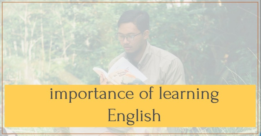 An email about the importance of learning English