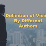 Definition of Vision By Different Authors