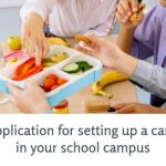 An application for setting up a canteen in your school campus