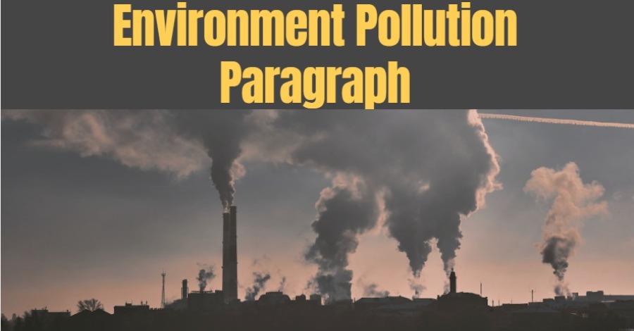 Environment Pollution Paragraph For Class 6, 7, 8, 9, 10, 11, 12