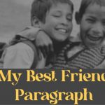 My Best Friend Paragraph