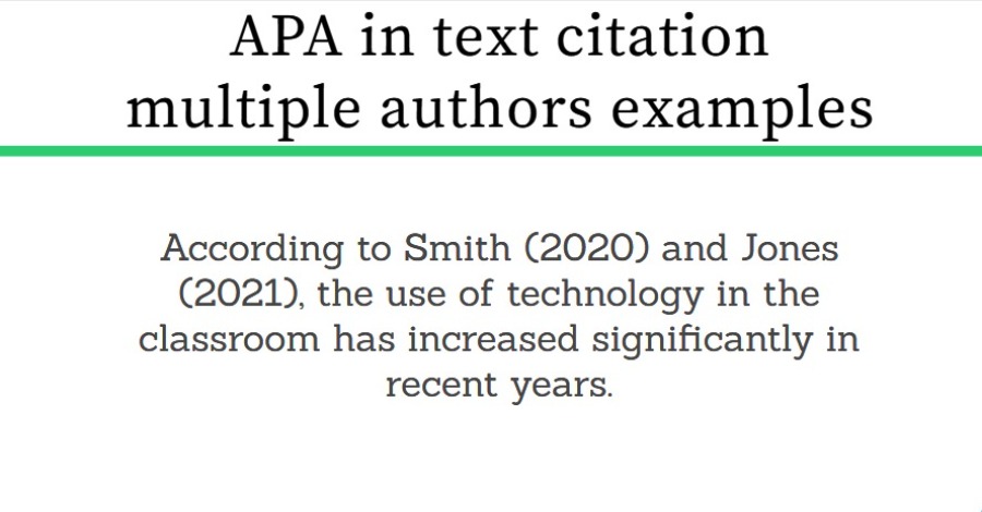 apa in text parenthetical citation multiple authors