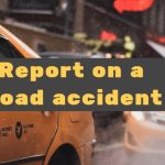 A report on a road accident you witnessed